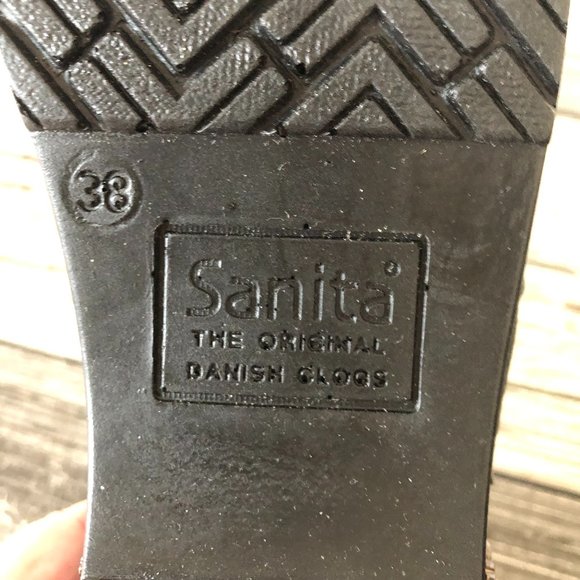 KOI Sanita Lindsey Professional Gray Patent Leather Nursing Clog Shoes Size 38 - Picture 6 of 7